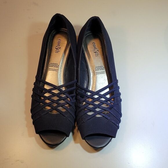 EAST5TH EF GRACE OPEN TOE WEDGE STYLE WOMEN"S SHOE - Picture 4 of 15